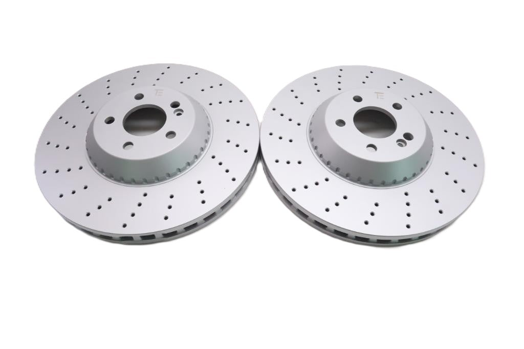 Mercedes S class S550 S560 S450 front brake rotors TopEuro #2723