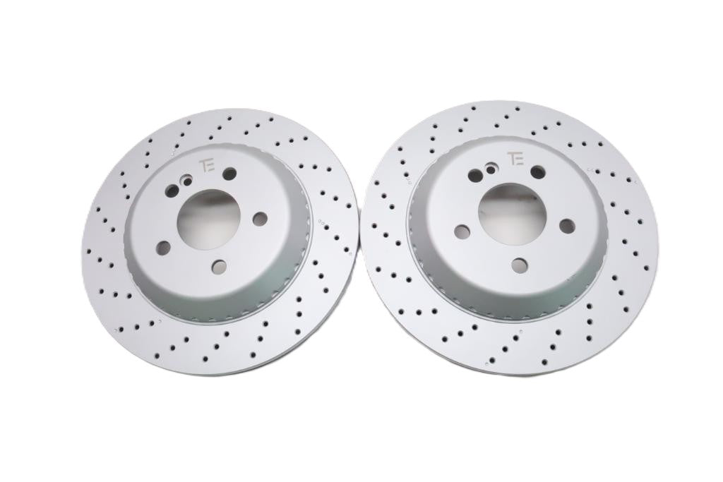 Mercedes S class S550 S560 S450 rear brake rotors TopEuro #2716