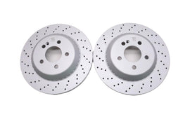 Mercedes S class S550 S560 S450 rear brake rotors TopEuro #2716