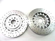Load image into Gallery viewer, Maserati Quattroporte GTS front brake rotors x2 #282 PREMIUM QUALITY