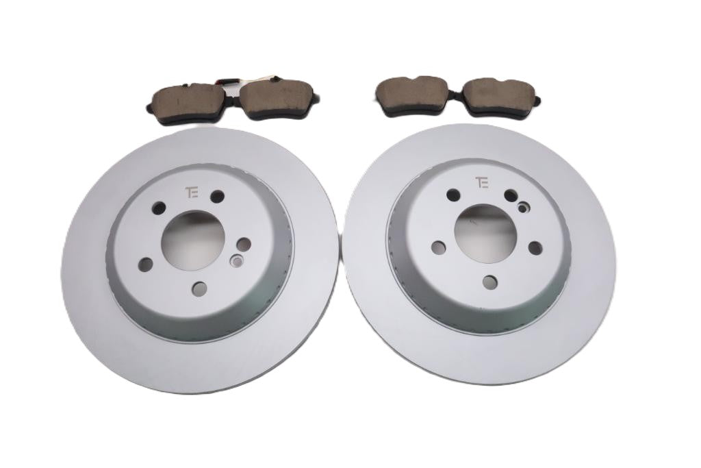 Mercedes S Class S550 S560 S450 rear brake pads & rotors TopEuro #2719