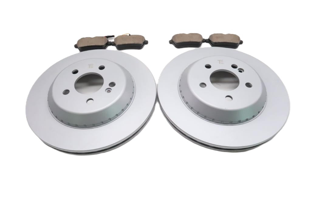 Mercedes S Class S550 S560 S450 rear brake pads & rotors TopEuro #2719