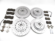 Load image into Gallery viewer, Maserati Quattroporte GTS front rear brake pads rotors TopEuro #680 2017-up