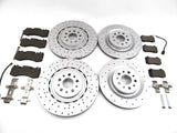 Maserati Quattroporte GTS front rear brake pads rotors TopEuro #680 2017-up