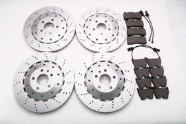 Audi R8 front rear brake pads & rotors #2200