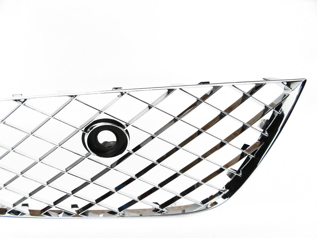 Bentley Continental Gt Gtc S V8 right front bumper chrome grill #695