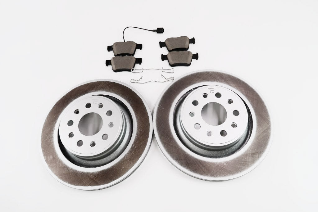 Maserati Levante rear brake pads & rotors TopEuro #1580