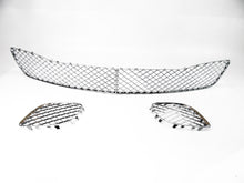 Load image into Gallery viewer, Bentley Continental Flying Spur chrome front bumper grille 3pcs #697