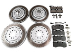 Maserati Quattroporte GTS 3.8 V8 front rear brake pads & rotors TopEuro #1553