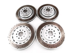 Maserati Quattroporte GTS 3.8 front rear brake disk rotors TopEuro #1554