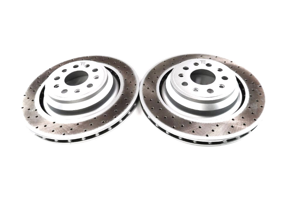 Maserati Quattroporte GTS 3.8 V8 rear brake rotors TopEuro #1559