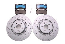 Load image into Gallery viewer, Mercedes E63 AMG S Glc63 Gt53 Gt63 front brake pads &amp; rotors Low Dust TopEuro #2704