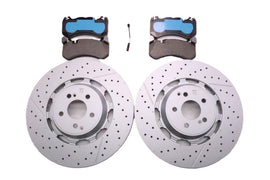 Mercedes E63 AMG S Glc63 Gt53 Gt63 front brake pads & rotors Low Dust TopEuro #2704