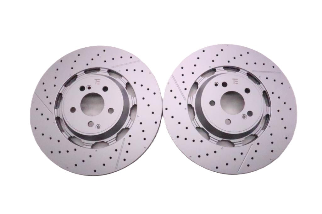 Mercedes E63 AMG S Glc63 Gt53 Gt63 front brake disc rotors TopEuro #2705