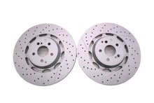Load image into Gallery viewer, Mercedes E63 AMG S Glc63 Gt53 Gt63 front brake disc rotors TopEuro #2705