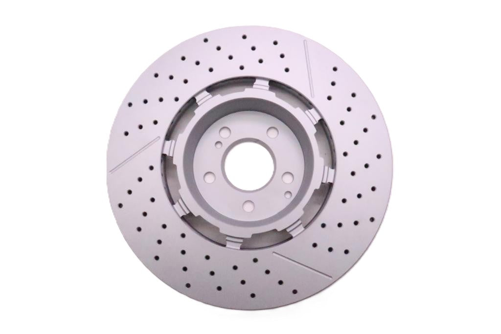 Mercedes E63 AMG S rear brake disk rotors TopEuro #2708