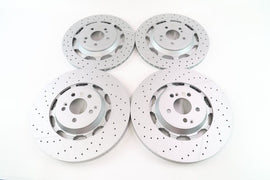 Mercedes Benz S63 S65 Amg front rear brake pads and rotors set #310 TopEuro