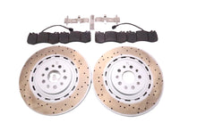 Load image into Gallery viewer, Maserati GranTurismo Gran Turismo Gt front brake pads &amp; rotors TopEuro #2227