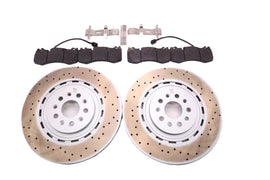 Maserati GranTurismo Gran Turismo Gt front brake pads & rotors TopEuro #2227