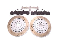 Load image into Gallery viewer, Maserati GranTurismo Gran Turismo Gt front brake pads &amp; rotors TopEuro #2227
