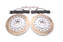 Load image into Gallery viewer, Maserati GranTurismo Gran Turismo Gt front brake pads &amp; rotors TopEuro #2227