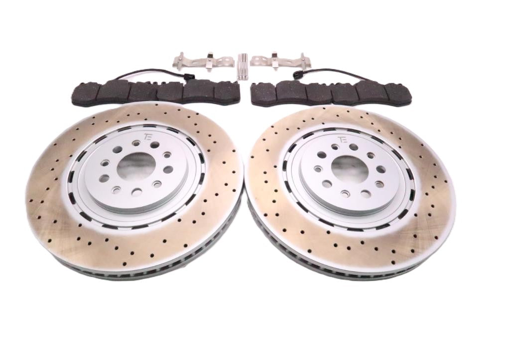 Maserati GranTurismo Gran Turismo Gt front brake pads & rotors TopEuro #2227