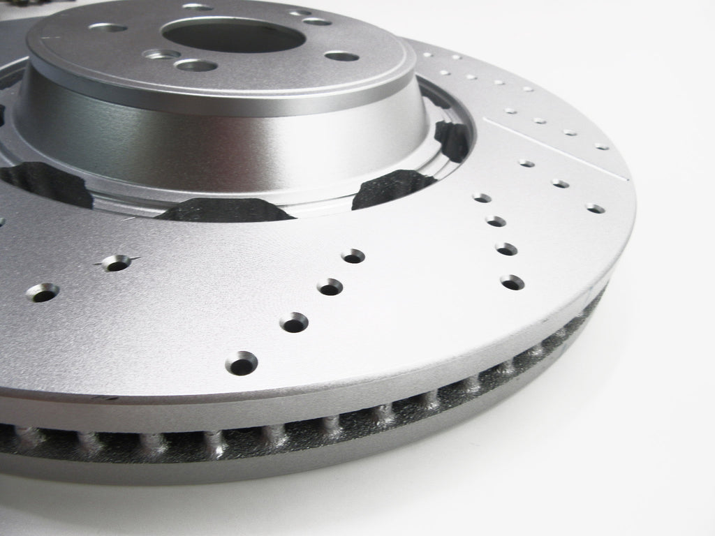 Mercedes Benz S63 S65 Amg front rear brake rotors set #461 TopEuro