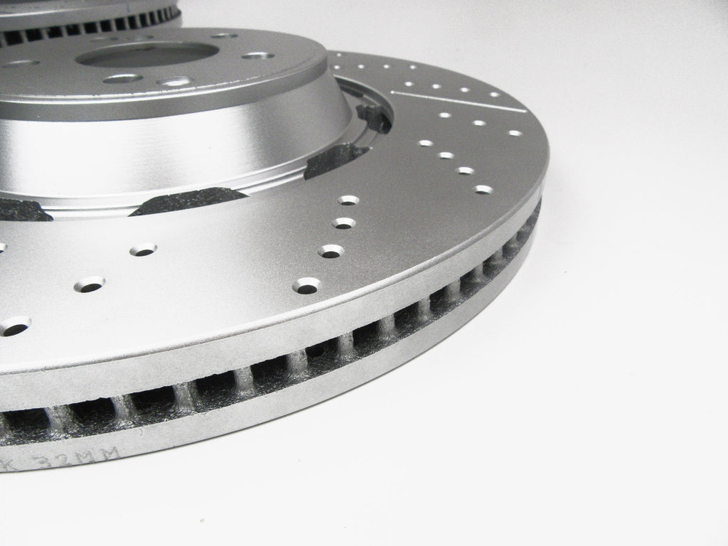 Mercedes Benz S63 S65 Amg front brake rotors 2pcs #464 TopEuro