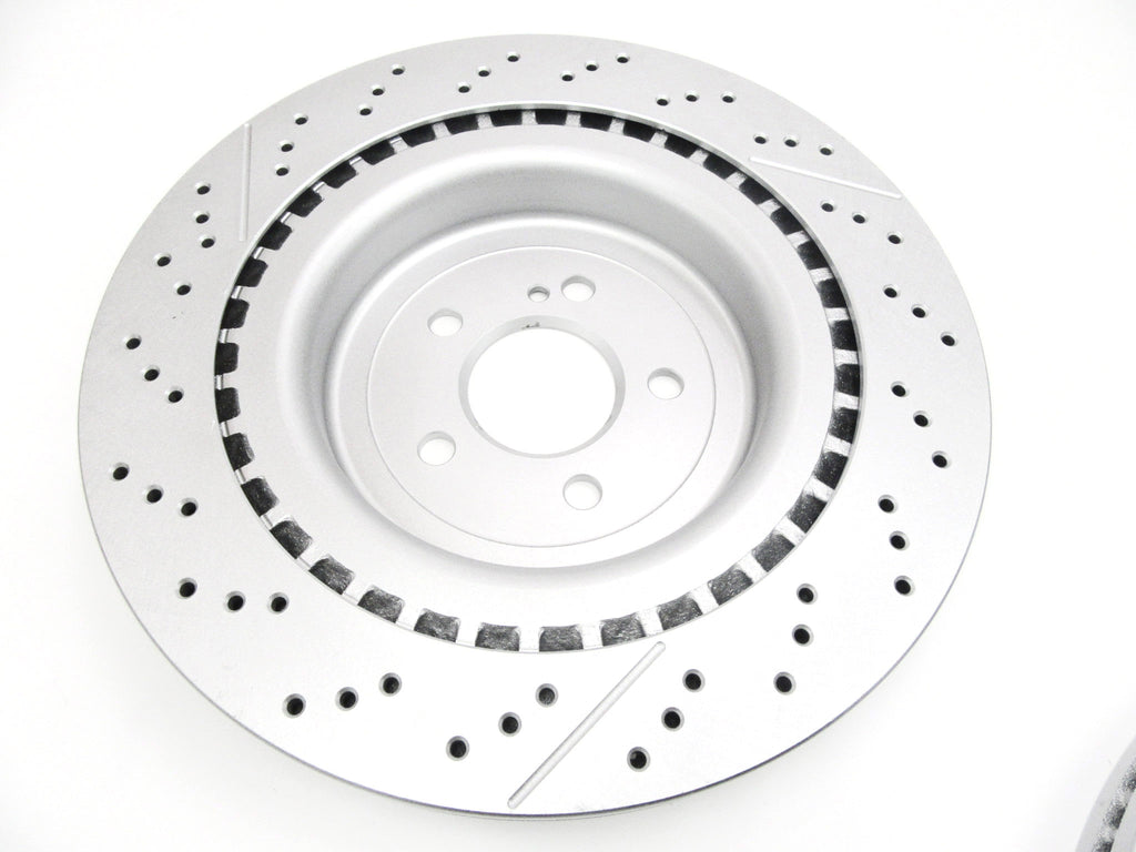 Mercedes C63s C63 Sl63 Sl65 Amg front rear brake pads & rotors TopEuro #1220