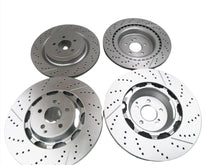 Load image into Gallery viewer, Mercedes C63s C63 Sl63 Sl65 Gt63 Amg front rear brake rotors TopEuro #471