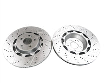 Load image into Gallery viewer, Mercedes C63s C63 E63 Glc63 Sl63 Sl65 Gt63 Amg front brake rotors TopEuro #497 2pcs