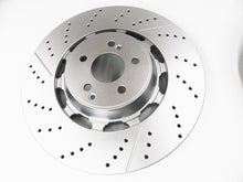 Load image into Gallery viewer, Mercedes C63s C63 E63 Glc63 Sl63 Sl65 Gt63 Amg front brake rotors TopEuro #497 2pcs