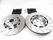 Load image into Gallery viewer, Mercedes S63 S65 Amg front brake pads and rotors TopEuro #6622