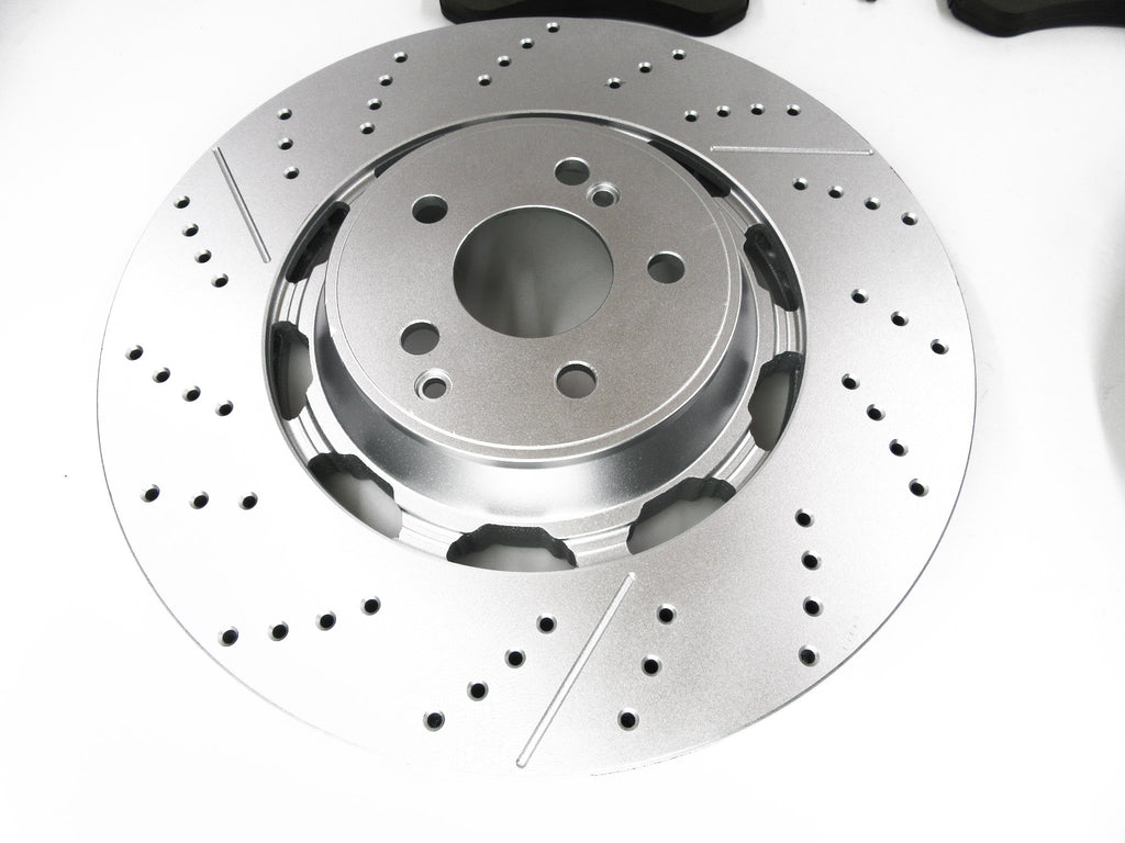 Mercedes S63 S65 Amg front brake pads and rotors TopEuro #6622