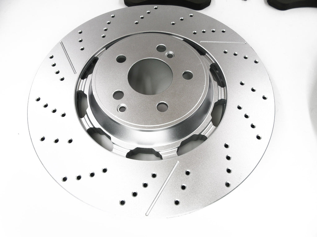 Mercedes S63 S65 Amg front brake pads and rotors TopEuro #662