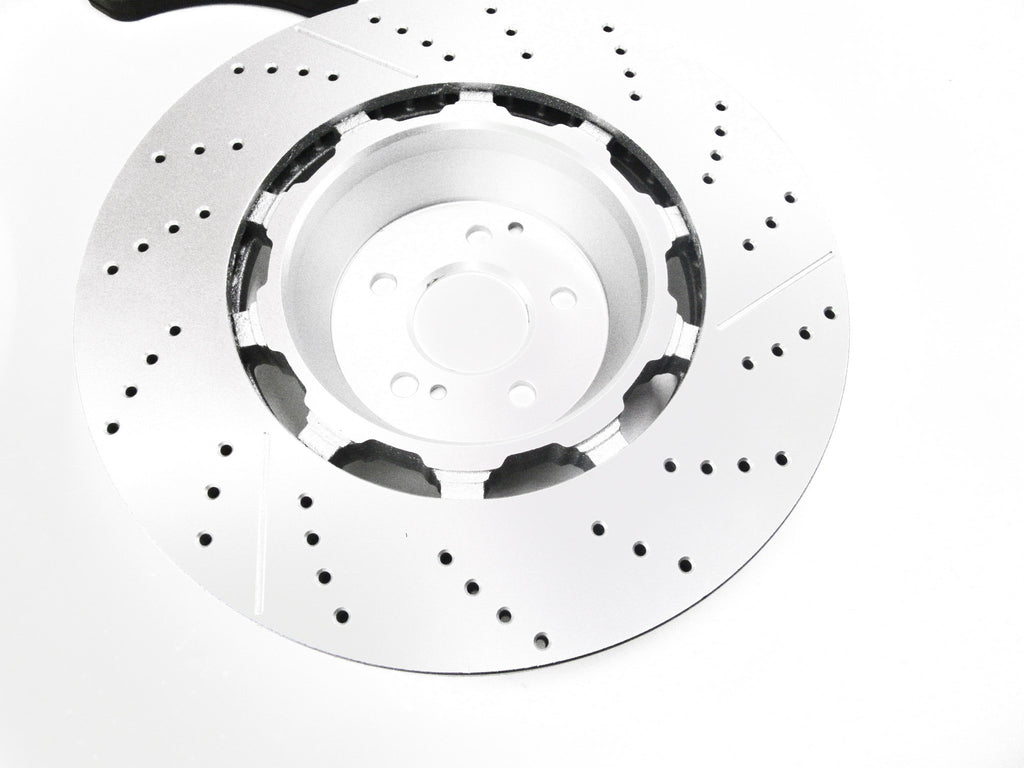 Mercedes S63 S65 Amg front brake pads and rotors TopEuro #6622