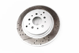 Maserati GranTurismo Gran Turismo Gt rear brake disc rotors TopEuro #1468