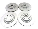 Alfa Romeo Giulia front rear brake rotors TopEuro #430 4pcs