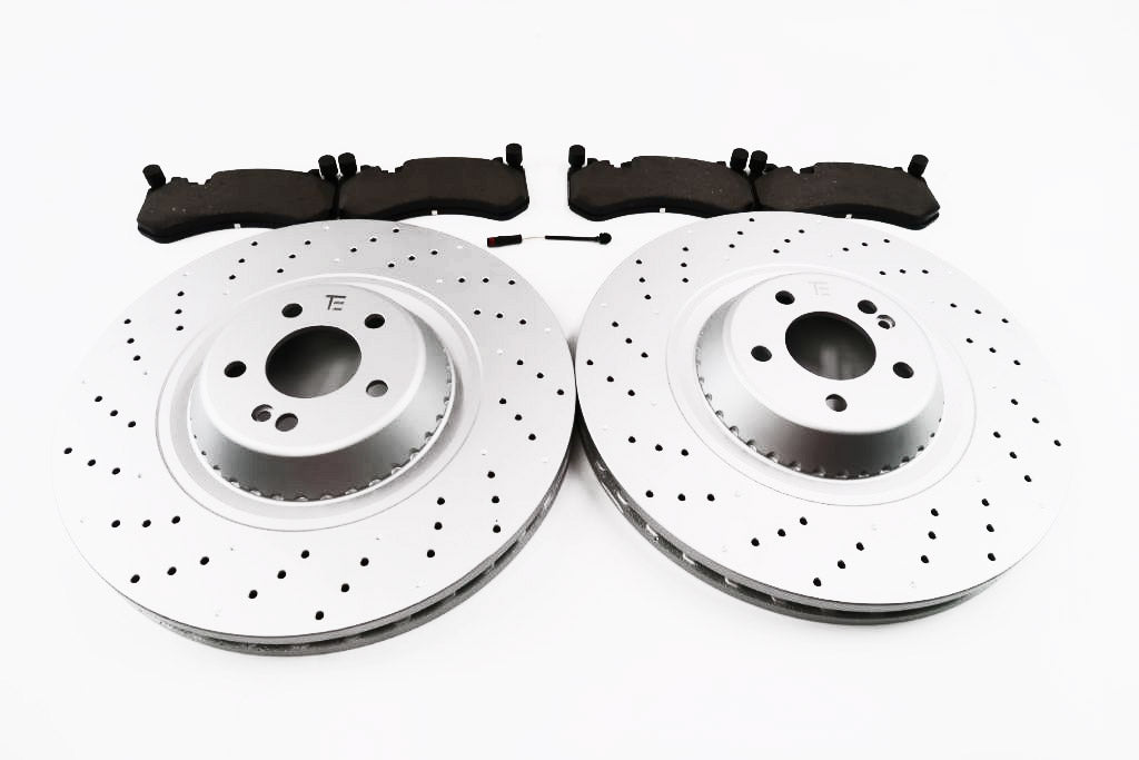 Mercedes S600 Maybach front brake pads & disc rotors #1684