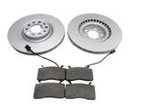 Alfa Romeo Giulia front brake pads and rotors TopEuro #446