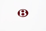 Bentley Continental GT GTc Flying Spur Bentayga hood B emblem badge #1657