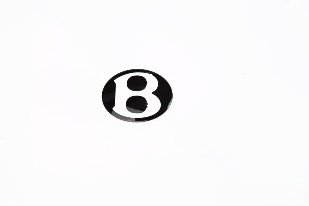 Bentley Continental GT Flying Spur trunk B emblem badge #1658