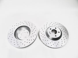 Mercedes S class S550 front brake rotors TopEuro #668