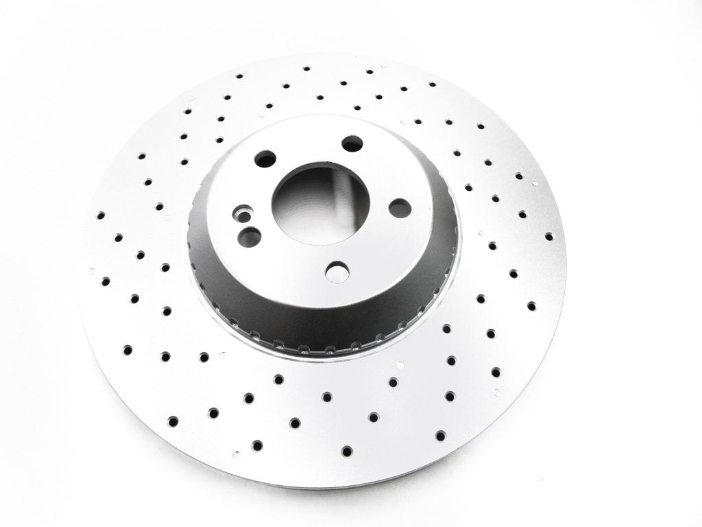 Mercedes S class S550 front brake rotors TopEuro #668