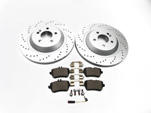 Load image into Gallery viewer, Mercedes S class S550 rear brake pads &amp; rotors TopEuro #673