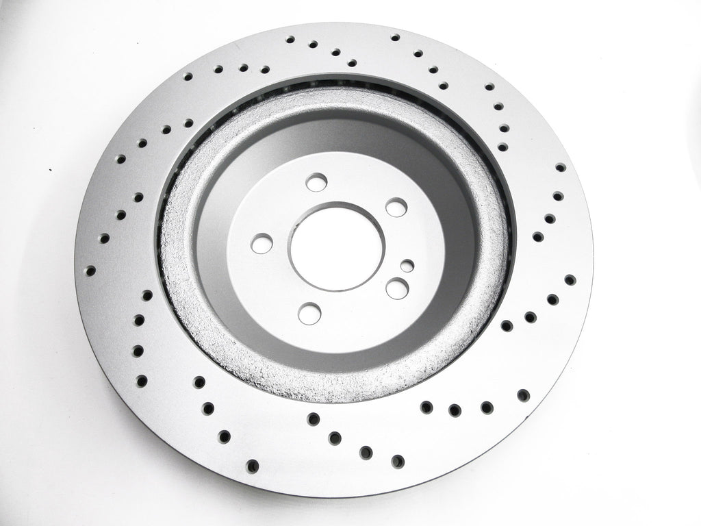 Mercedes S class S550 rear brake rotors TopEuro #674