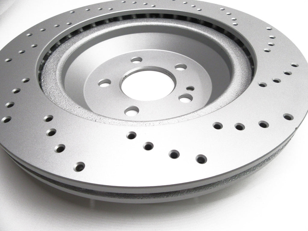 Mercedes S class S550 rear brake rotors TopEuro #674