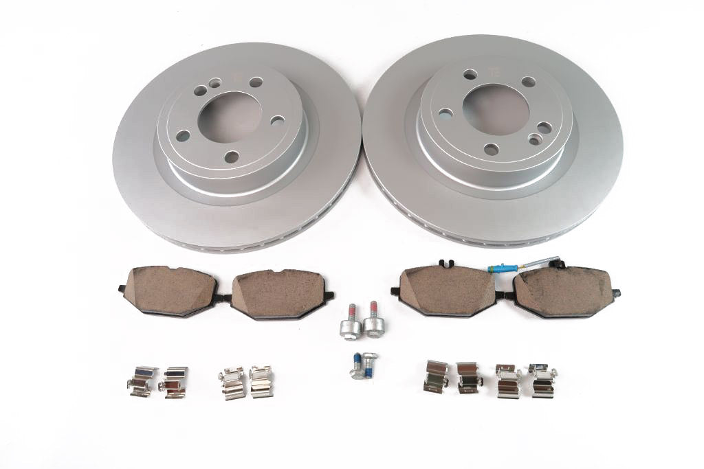 Mercedes G wagon G550 G500 rear brake pads & rotors TopEuro #1707