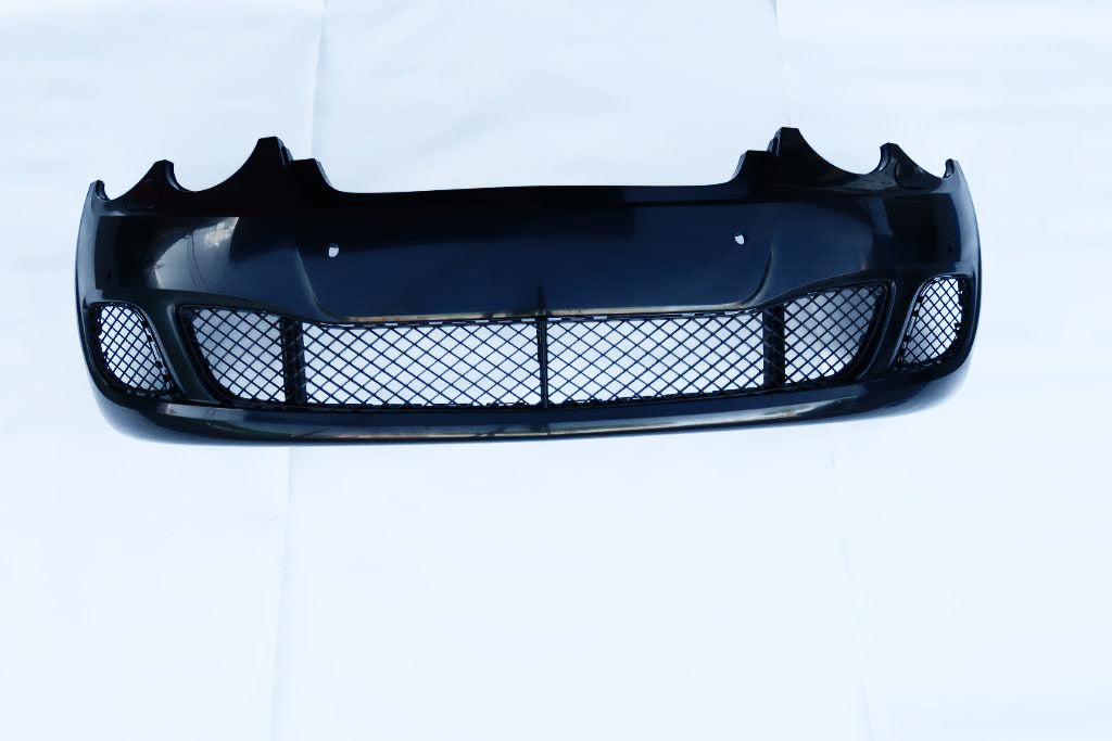 Bentley Continental Flying Spur Facelift Front Bumper Cover w Black Grilles #1759