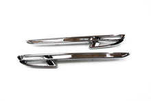 Load image into Gallery viewer, Bentley Flying Spur chrome left &amp; right fender air vent grill 2pcs #1870